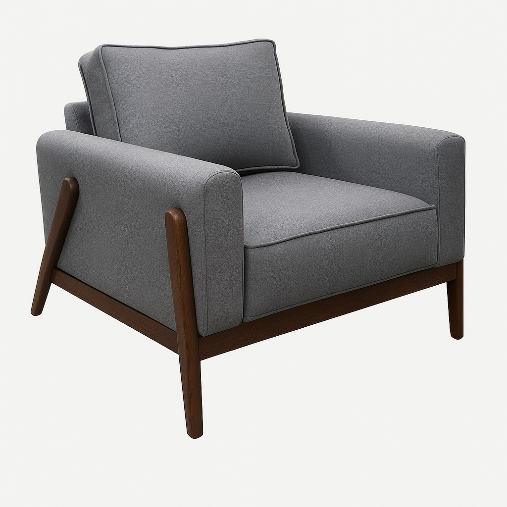 Sala completa Erlen - (Love Seat, sillón individual, tapete y mesa de centro)